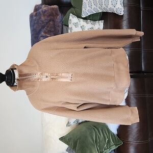 Varley Roselle Half Zip Chanterelle